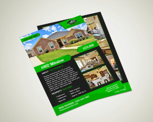 Real Estate Flyer Design