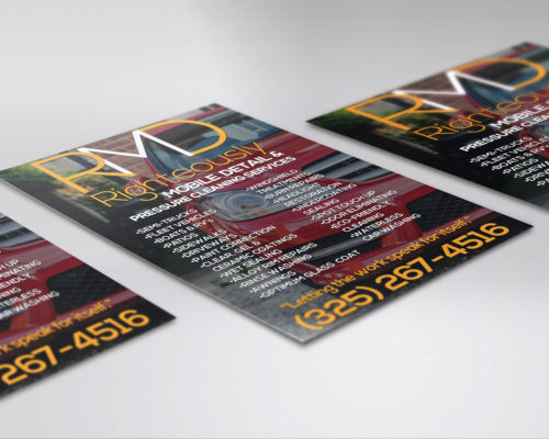 Key Graphic Design Flyers